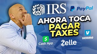 Pagando impuestos en Zelle, Cashapp y otros