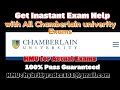 Chamberlain University Week 8 Final Exams Exam Help
