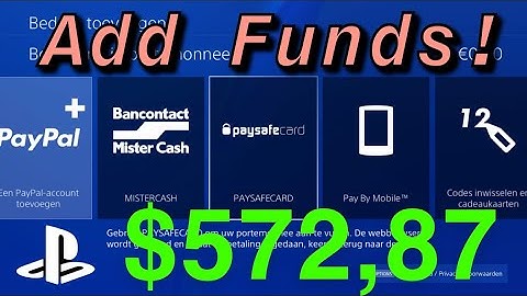 PS4 How To Add FUNDS Into Your WALLET NEW EASY!