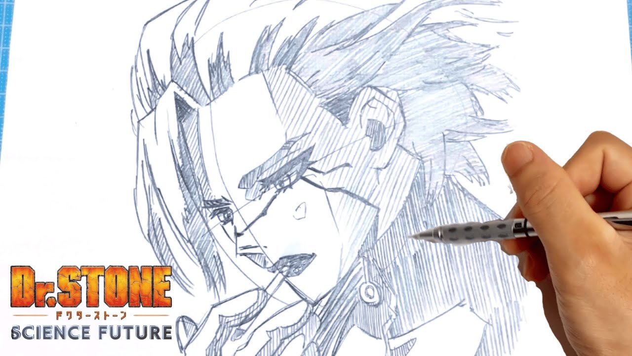 Dr.STONE 4th Season] Stanley Snyder Part 2 Easy Drawing Guide