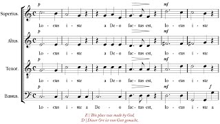 Bruckner | Locus iste [WAB 23; á 4; The Netherlands Chamber Choir] chords