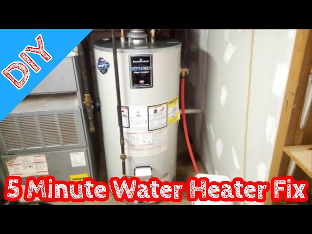 How to light Bradford White Hot Water Heater - YouTube