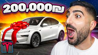 פגענו בטסלה חדשה מהניילון! (PackDraw)