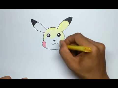 Drawing Face Easy Drawing Face Pikachu Images - Hand Made