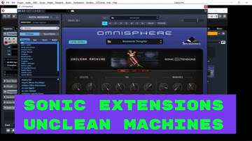 Omnisphere Sonic Extensions -  Unclean Machine -  No Talk Deep Walkthrough of Unclean Machine.