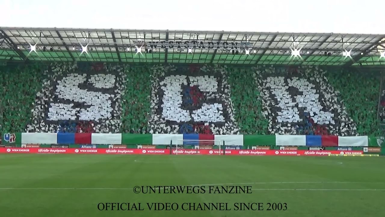 Vintage Sk Rapide Wien Vienna Autriche Football Emblème