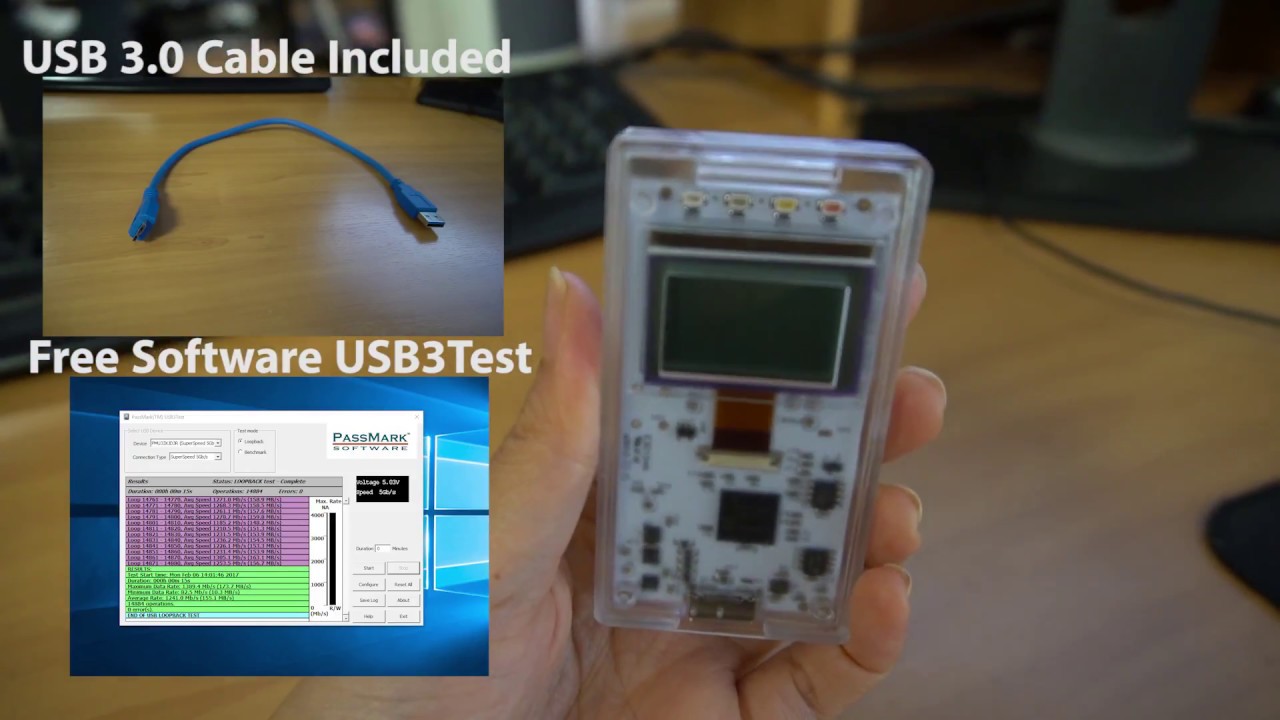 Software - USB 3.0 Loopback and Test Software