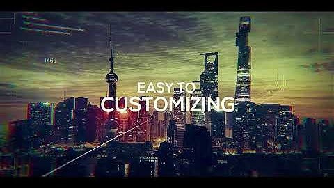 Modern Glitch Slideshow for Premiere Pro | After Effects Video Displays - Envato elements