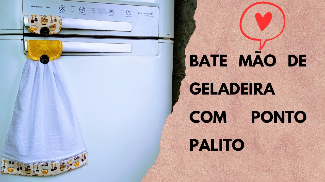 Bate Mão de Geladeira com Ponto Palito