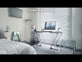 Room makeover vlog achromatic color  room tour  a clean room