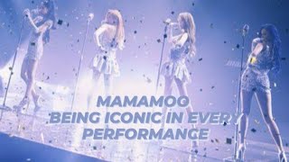 MAMAMOO being iconic in every performance