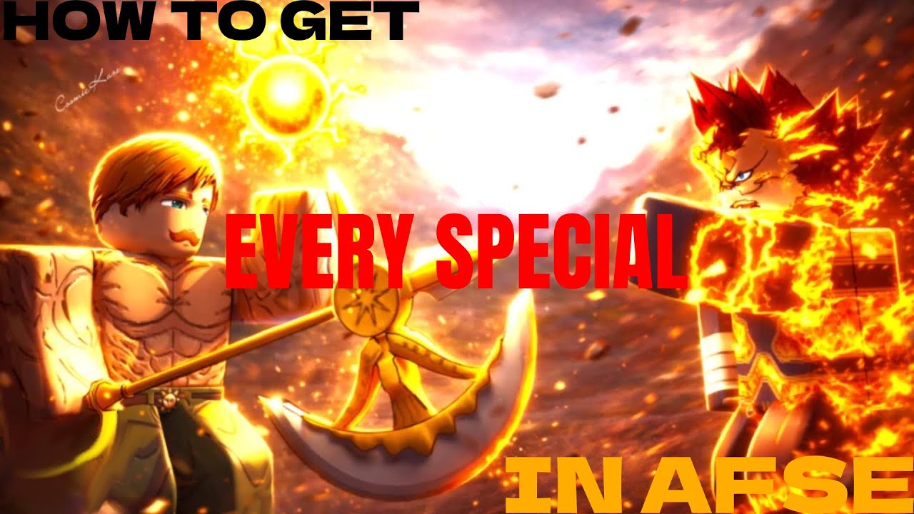 How to Unlock ALL Specials in AFSE (Anime Fighting Simulator: Endless ...