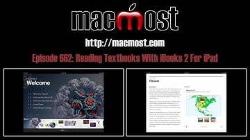 Reading Textbooks With iBooks 2 For iPad (MacMost Now 662)