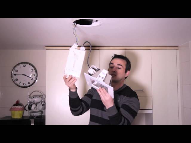Cómo sustituir un downlight por un disco led youtube Downlight led 18w leroy merlin