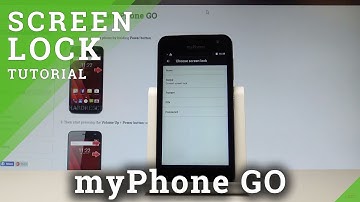 How to Add Screen Lock in myPhone GO - Pattern & Password |HardReset.Info
