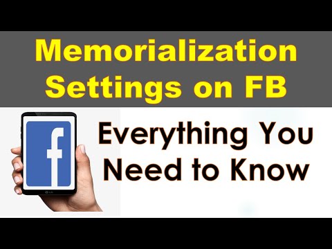 Vídeo: Como remover memorializado da conta do facebook?