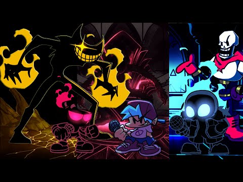 Indie Trouble Remake (FNF T. Trouble but Indie Cross Characters Sing It) Psych Engine all Mechanics