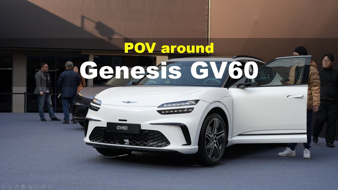Video till Leveranserna av uppdaterade Genesis GV60 drar igång
