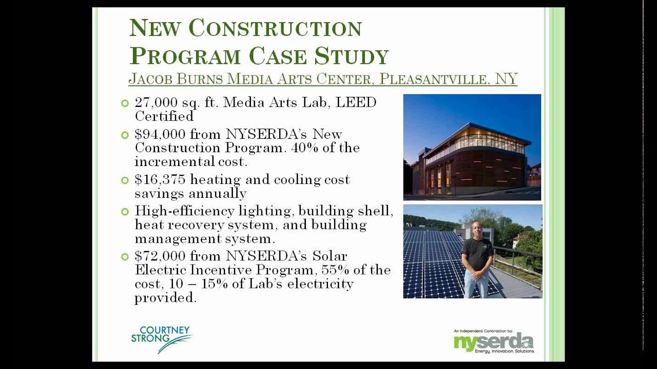 NYSERDA Webinar Energy Efficiency Renewable Energy Rebate Programs 