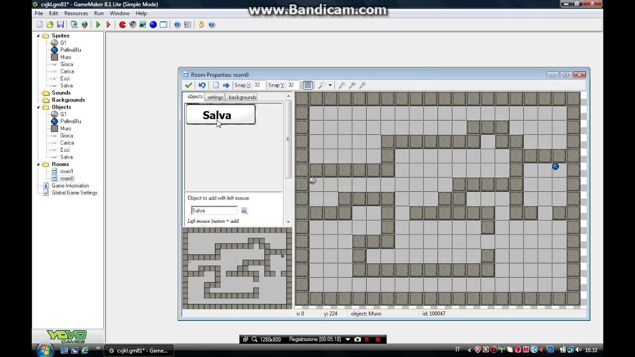 Come creare un gioco con game maker-Ep 2 Menù - YouTube