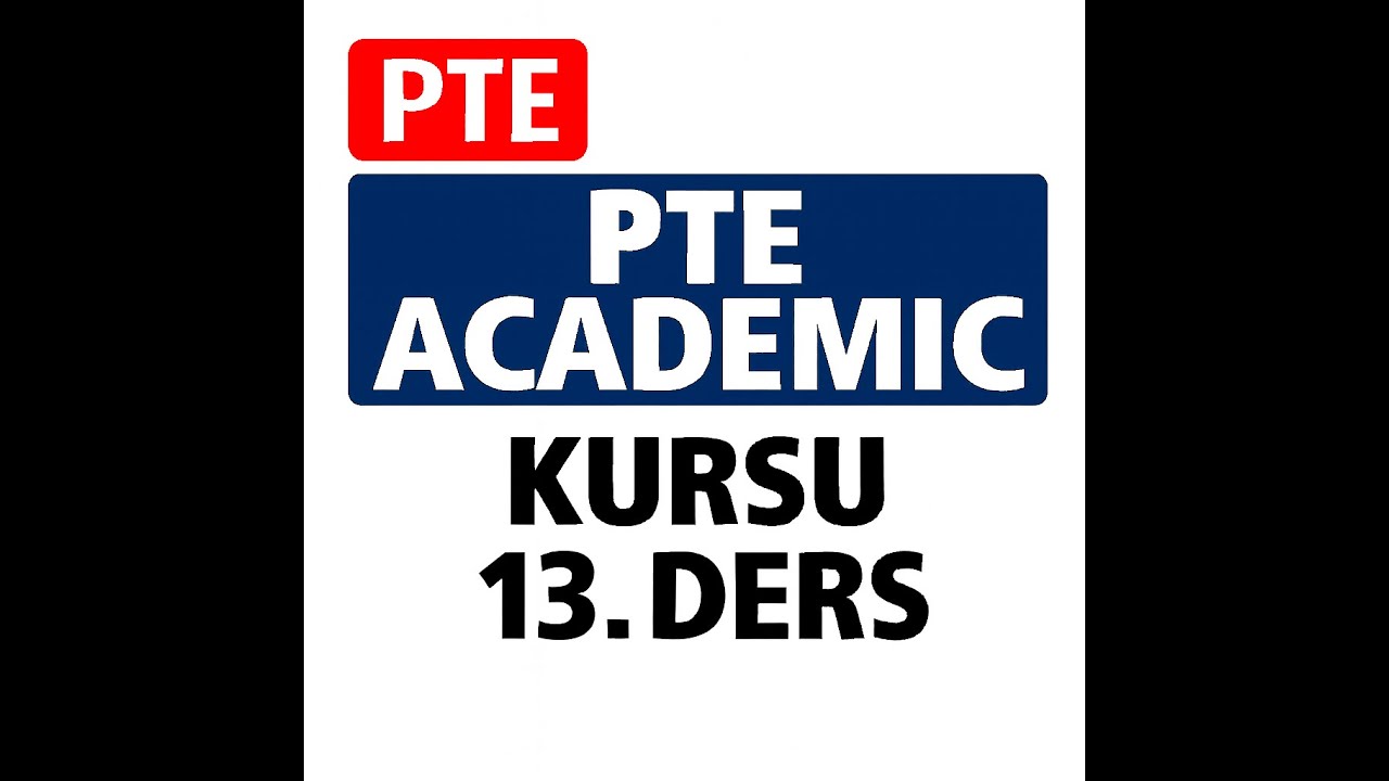 13. PTE Dersi:  Speaking Part 3: Describe Image C