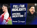 KAI HAVERTZ SENDS ARSENAL TOP! Arsenal 2-1 Brentford Highlights