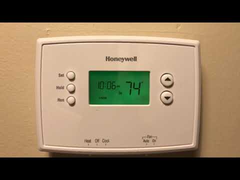 Vídeo: Como mudo meu termostato de caçador de Celsius para Fahrenheit?