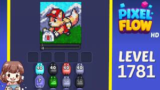 Pixel Flow Level 1781 Solution Walkthrough