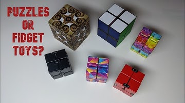 [030] Geobender, Yoshimoto and Infinity Cubes: Puzzles or fidget toys?