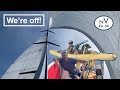 On the move sailing after 2 year refit  ep56