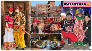 Welcome To Rajasthan Chokhi Dhanifull Masti Ankush Thakur Vlog-32