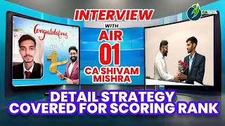 CA Final AIR 1 CA Shivam Mishra Interview for complete Guidnace and Strategy for Rank 🔥 screenshot 5