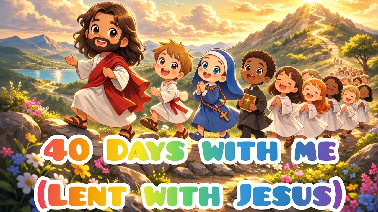40 Days with Me (Lent with Jesus)