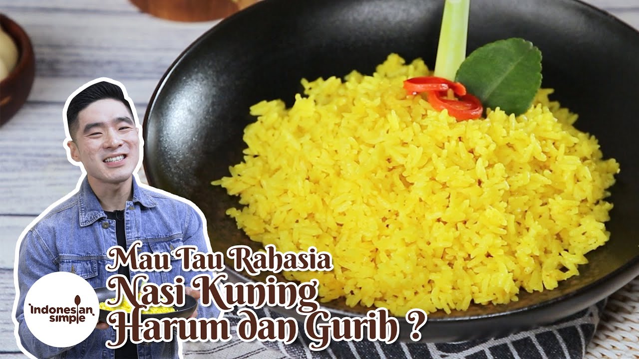 RAHASIA NASI KUNING HARUM & GURIH | Nasi Kuning Harum Gurih