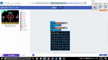 Microbit tutorial 10a   variables and picture number