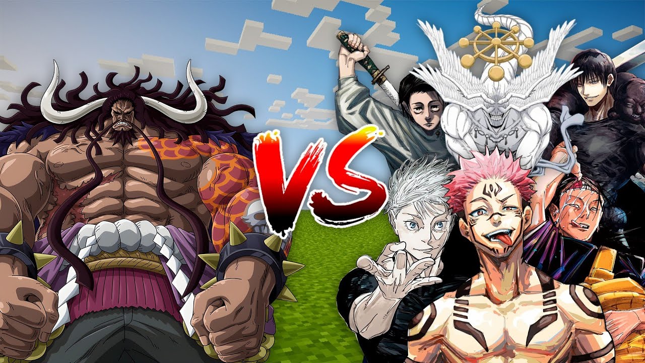 Kaido vs The Strongest Characters in Jujutsu Kaisen