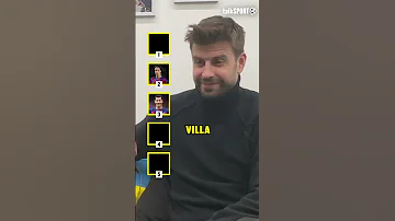 Gerard Piqué Blind Ranking Barcelona Strikers Talksport Football Barcelona 