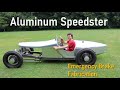 Making a Custom Emergency Brake Mechanism | Homemade Boat-tail Speedster Pt. 53