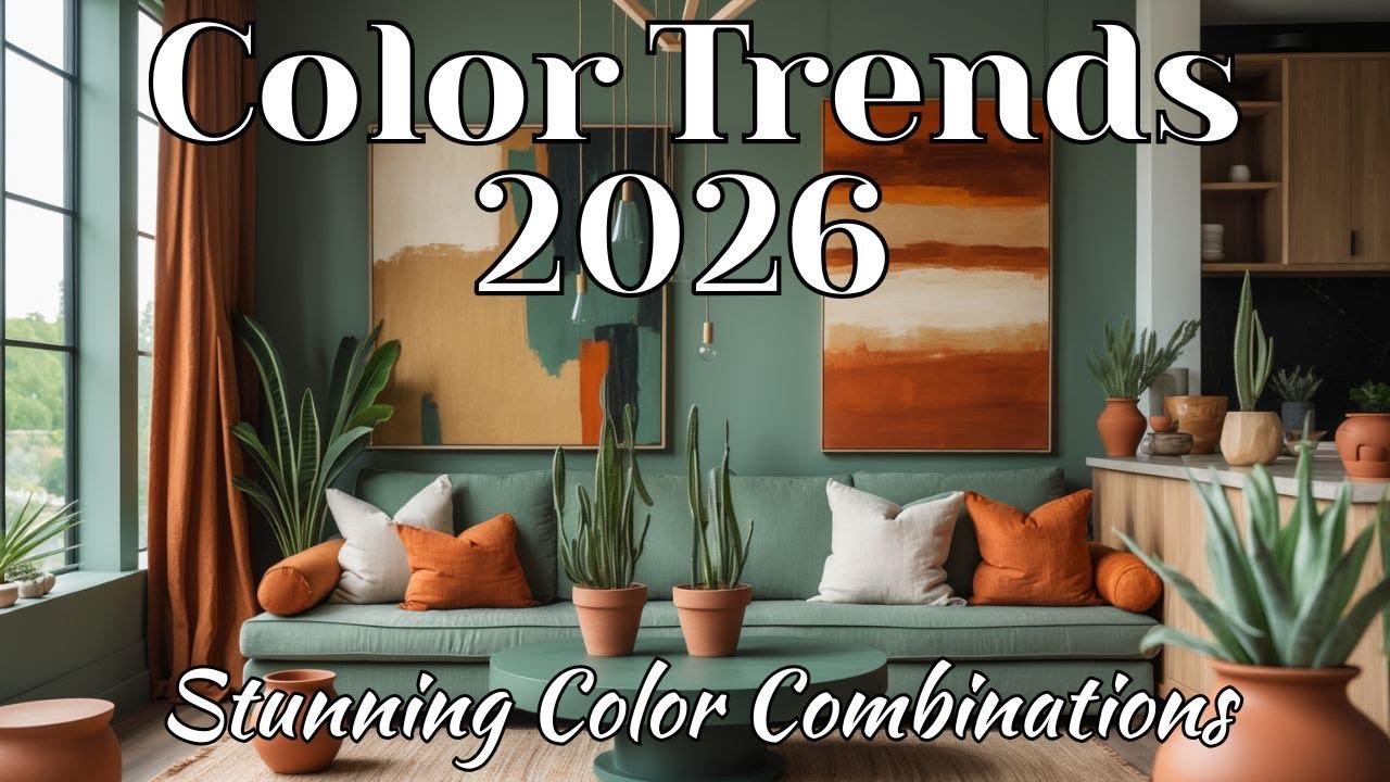 2026 Color Trends: Designer Wall Paint Ideas & Stunning Color ...