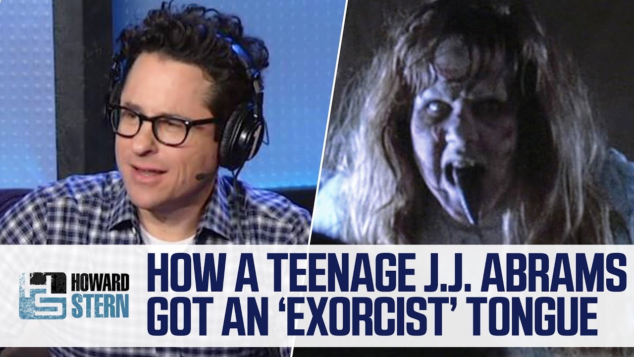 J.J. Abrams Was Gifted a Prosthetic Tongue from “The Exorcist” (2015)