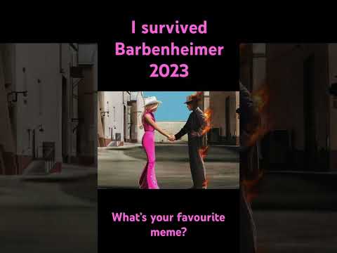 Видео: I survived #Barbenheimer 2023 #barbie #oppenheimer