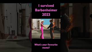 I survived #Barbenheimer 2023 #barbie #oppenheimer