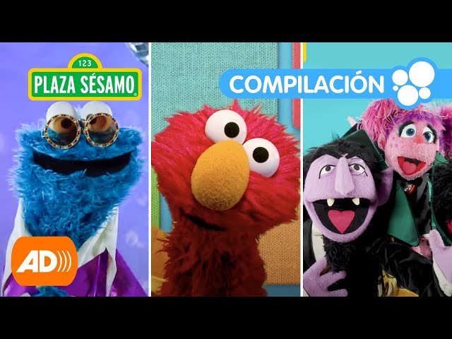 Plaza Sésamo: ¡45 minutos de canciones con Elmo y Comegalletas! | Compilación class=