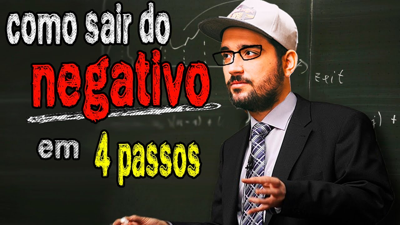 COMO SAIR DO NEGATIVO EM 4 PASSOS - Rexpeita a stream #38
