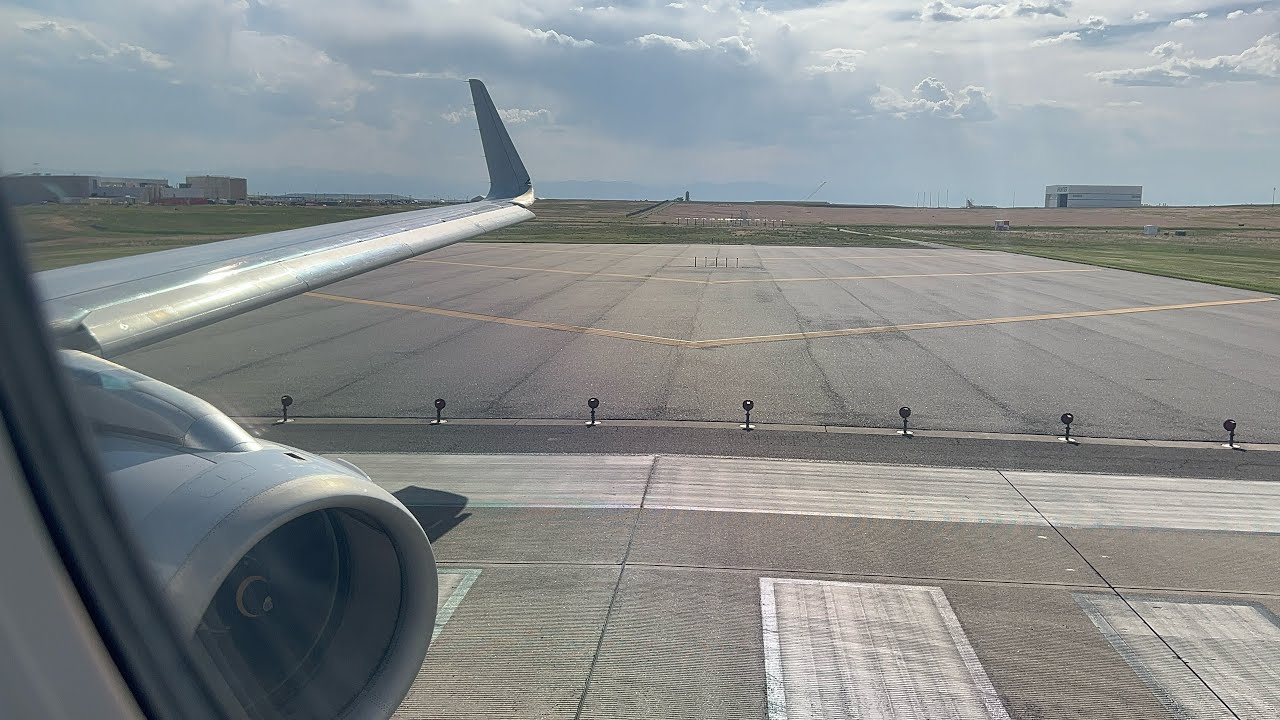 *TOGA MAX POWER* HEAVY TAKEOFF FROM HOT DENVER | American Airlines Airbus A321-231 ~ KDEN/DEN