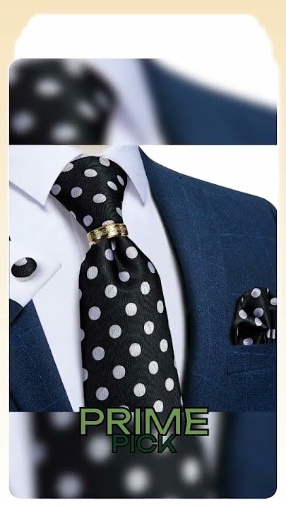 ⚡Buy Polka Dots Silk Necktie Set exclusively at LeStyleParfait.com 👈