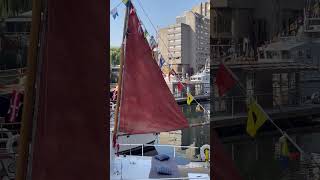 Classic Boat Festival 2023.             St Katherine Docks