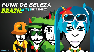Incredibox animation brazil Funk de beleza miku