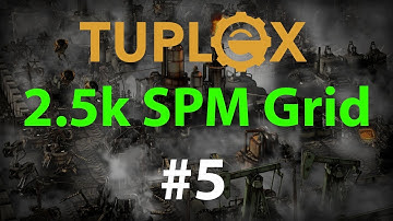 Factorio 2,500 SPM Grid Megabase #5 - Iron Smelting