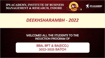 Induction Ceremony "DEEKSHARAMBH 2022"  of BBA, BFT & B.A. Economics Batch 2022-25 - Day -2